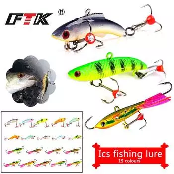 FTK 1 шт., приманка для зимней рыбалки, зимняя приманка, жесткая приманка, карповые крючки, приманки, балансировочная рыбалка 35g-001