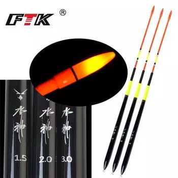 FTK Smart Bait с сигнализацией, электронная приманка, которая автоматически меняет цвет в темноте