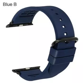 Фторкаучуковый ремешок для Apple Watch Band 40 мм 42 мм 38 мм 3 4 5 6 Se Correa силиконовый ремешок для часов браслет IWatch Series 7 41 мм 45 мм 38mm or 40mm 41mm