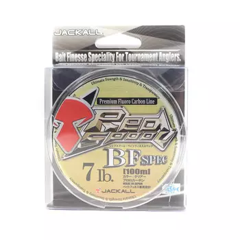 Фторуглеродная леска Jackall Red Spool Bait Finesse 7 фунтов x 100 м (0639)