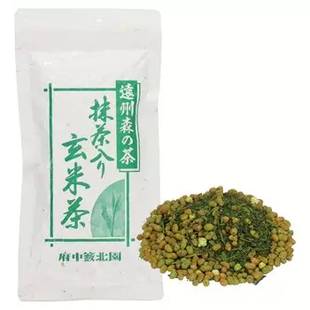 Fuchu Yabokuen Genmaicha with Matcha Genmaicha from Shizuoka Prefecture Tea leaves Zipper bag Shizuoka tea Mori no tea (1)