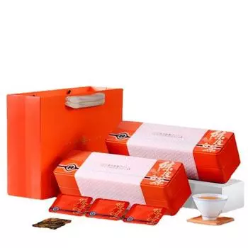 Fuding Chen Pi Белый чай Маленький пузырчатый пакетик Shou Mei Маленький квадратный чайный торт 1 box120g