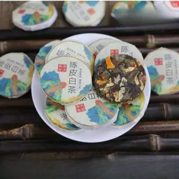 FuDing Tangerine старый белый чай ShouMei White Tea 500 г