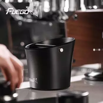 Fuego Espresso Coffee Knock Box со съемной стойкой и нескользящей основой ABS Coffee Grind Knock Box Аксессуары для кухни