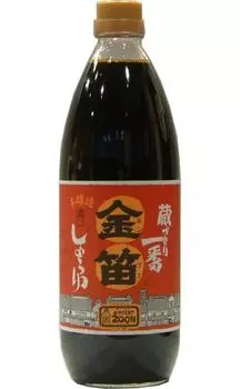 Fueki Soy Sauce Soy Sauce Kurazukuri Ichiban Kinfue Soy Sauce 1L (Bottle)