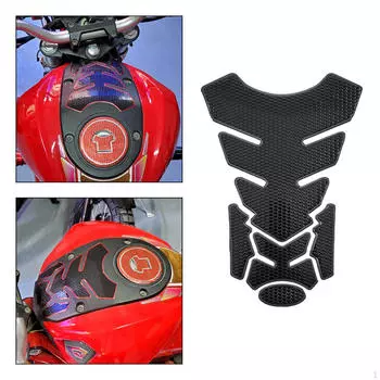 Крышка топливного бака Накладка Наклейка Наклейка Бак Рыбья Кость Масло для CB400/600/1000/1300 чёрный