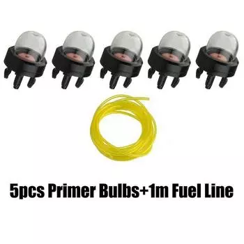 5 единиц для груши-праймера с 1 метром топливопровода для цепных пил
