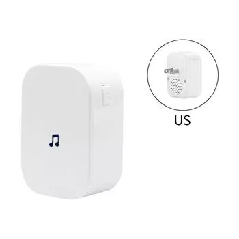 Fuers Wireless Doorbell Home Welcome Smart Door bell 150M Long Wireless Distance 32 Songs Home Welcome Chimes ringtone Colorful