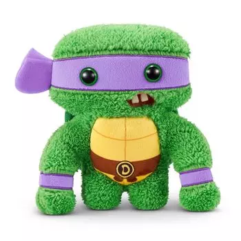 Fuggler Donatello Mutant Ninja Turtles Fuggler Teenage Mutant Ninja Turtles Donatello Мягкая игрушка 15707A Подлинный продукт (Подростковая серия)