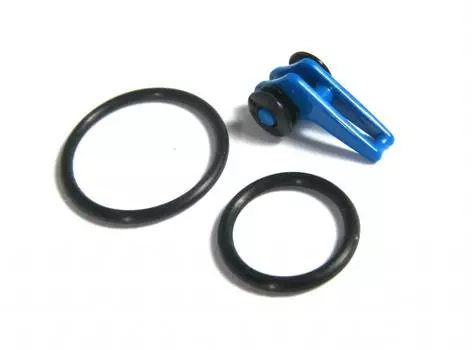 Fuji EHKM-BL Регулируемый пластиковый крючок Keeper синий (5289)