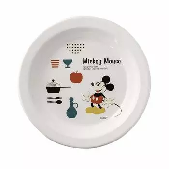 Тарелка Fuji Enamel Disney 23 см Микки Минни Белая & DY-23PL белый