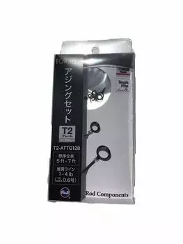 FUJI KOGYO Fuji Guide Set Titanium Frame TORZITE Ring T2 Ajing Set No.12 T2-ATTG128