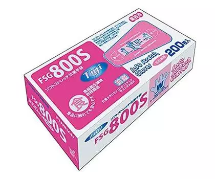 Fuji Soft Stretch Antibacterial Gloves S 691400 [Shobido]