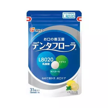 Fujicco Dentaflora 1 1 пакетик добавка для ухода за полостью рта (31 таблетка/примерно месячный запас) [Оральная липкость]