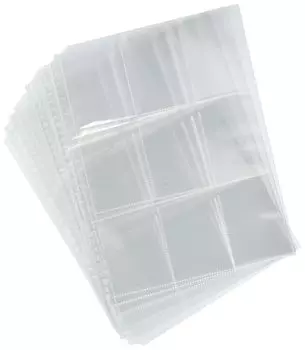 FUJIFILM Half Size Print Pocket Album 10 сменных листов формата A4 Прозрачный (180 листов) HSPREFILL-10SH