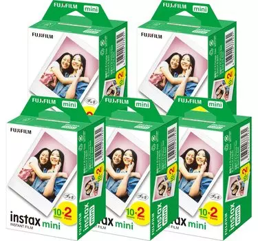 Fujifilm Instax mini color 2 pack product JP2 x 5 шт. набор (20 штук) [100 штук]