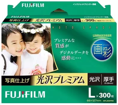FUJIFILM Photo Paper Paint Glossy Thick L 300 листов WPL300PRM