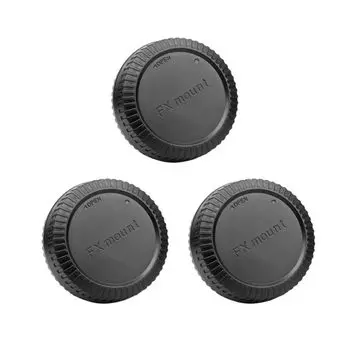 FUJIFILM X mount compatible body lens rear cap set of 3 &
