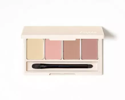 Fujiko Pale 02 Глубокий резной лиловый Содержимое Тени для век Матовый Полупрозрачный Без лишнего цвета Дополнение 5,5 г