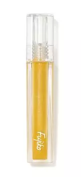 Fujiko Plumpy Lip 05 Yellow Syrup Lip Plump Yellow Lip Glitter Swelling Moisturizing Correction 3.6g