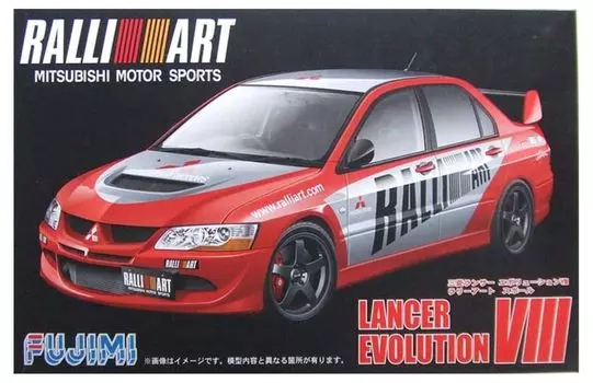 Fujimi 1/24 Lancer Evolution VIII Ralliart # 0381