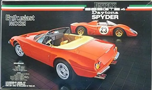 Fujimi Ferrari Daytona Spider Энтузиаст Модель 1/24 365GTS/4