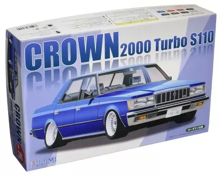 Fujimi модель 1./2..4. -дюйм вверх s?rie No.2..6. Toyota Crown 2..000 турбо пластик S1.1.0 ID-2..6.