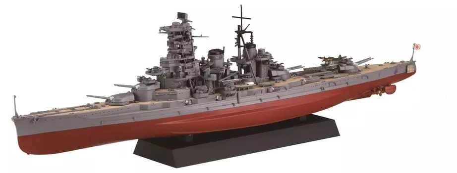 Fujimi Model 1/700 Ship NEXT Series No.15 Японский линкор Haruna 1944/Операция Shoichi-go Цветная пластиковая модель корабля NX15