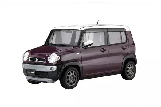 Fujimi Model Car NEXT Series Suzuki Hustler Violet Pearl Plastic Model Car 1/24 No.11EX-2 (G/Moonlight Metallic) Color-coded NX11EX-2