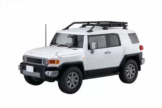Fujimi Model Car NEXT Series Toyota FJ Cruiser Color Coded Plastic Model Car NX9 1/24 No.9 (White) белый