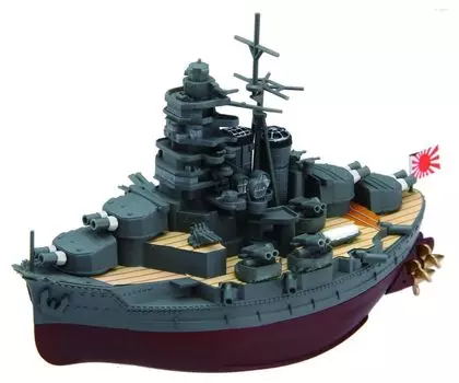 Fujimi Model Chibimaru Fleet Series Hiei Total Length Approximately 11cm Color Coded Plastic Model Chibimaru 6 No.6 Non-Scale