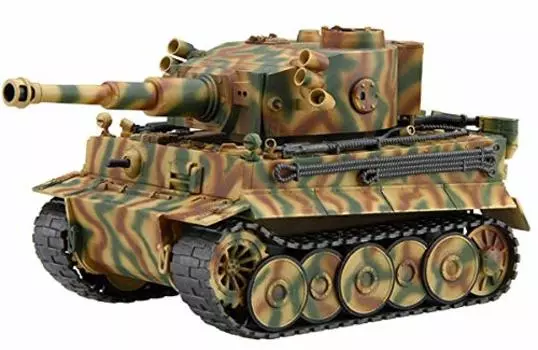Fujimi Model Chibimaru Military Series SPOT Tiger I Michael Wittmann with plastic model TMSP10 No.10 photo-etched parts, non-scale, color-coded,