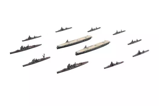 Fujimi Model Collecting Warship Series Operation A Ozawa Fleet Set with aircraft Plastic model Warship 11 1/3000 No.11 (Shokaku/Zuikaku) carrier-based
