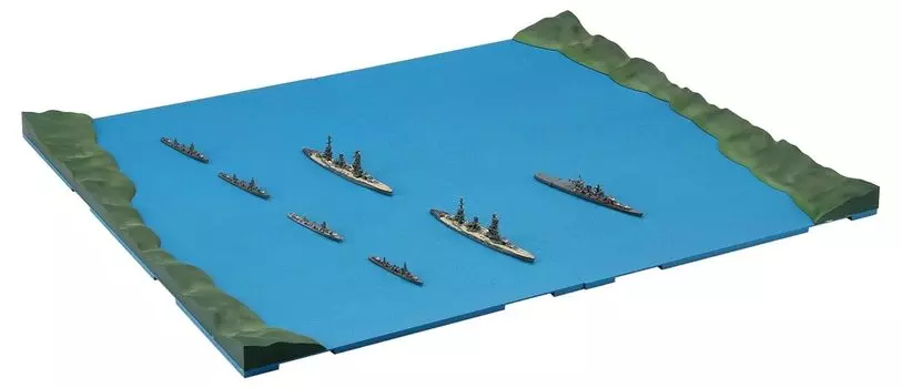 Fujimi Model Collecting Warship Series Operation Nishimura Fleet Set типы пластиковых моделей военных кораблей 6 1/3000 № 6 Shoichi-go (Фусо/Ямаширо/Могами/2
