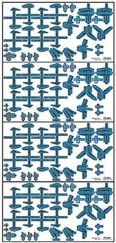 Fujimi Model Detail Up Parts Series Common Etching Parts for Military Ports to Collect Plastic Model Parts 1/3000 No.1