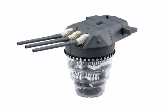 Fujimi Model Equipment Series Battleship Yamato Type 94 46 см тройная главная башня с цветовой кодировкой пластиковая модель Equipment 1 1/200 № 1