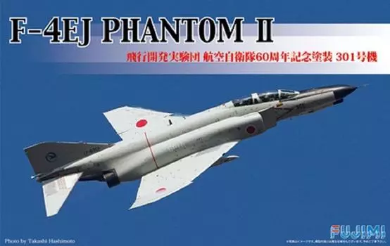 Fujimi Model F Series Phantom II Flight Development Experiment Group Air Force 60th Anniversary Painting Unit 301 Plastic Model 1/72 No.8 F-4EJ
