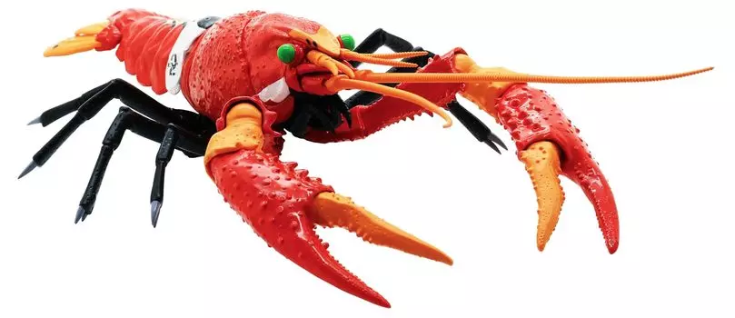 Fujimi Модель Бесплатная Исследовательская Серия Evangelion Edition American Crawfish Unit 2 Спецификация Бесплатная № 242 Research-242 красный