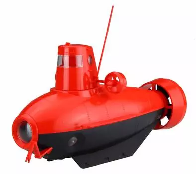 Fujimi Model Free Research Series Vehicle Edition Submarine x Color Coded Plastic Model Free Research No.61 EX-1 (Красный Черный) Немасштабный 61EX-1
