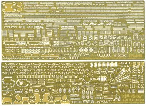 Fujimi Model Grade Up Parts Series Ship NEXT Japanese Navy Battleship Kii Dedicated Etched Parts 1/700 No.115 Gup-115