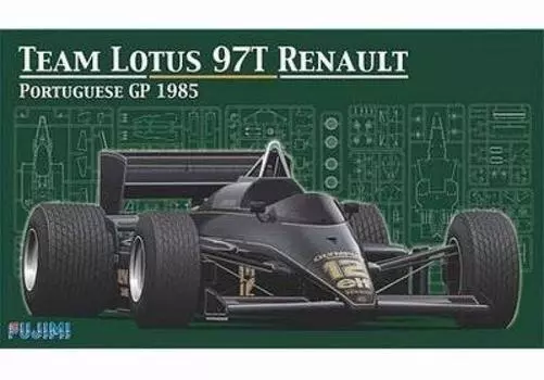 Fujimi Model Grand Prix Series Lotus 97T Portuguese GP Skeleton Body 1/20 SPOT-No.16