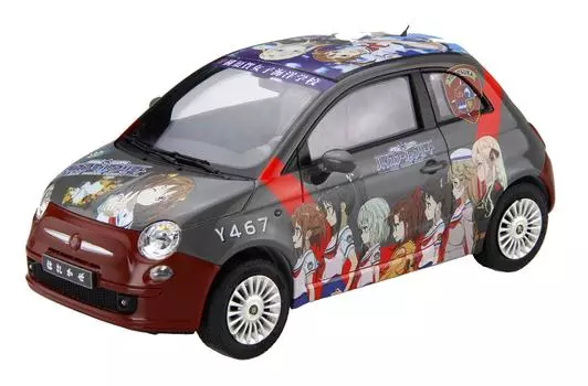 Fujimi Model High School Fleet Fiat 500 масштабная пластиковая модель 1/24