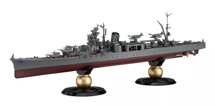 Fujimi Model Imperial Navy Series Japanese Navy Light Cruiser Yahagi Full Hull Model 1/700 No.37 EX-1 (1945/1945) (with photo-etched parts) FH-37 EX-1