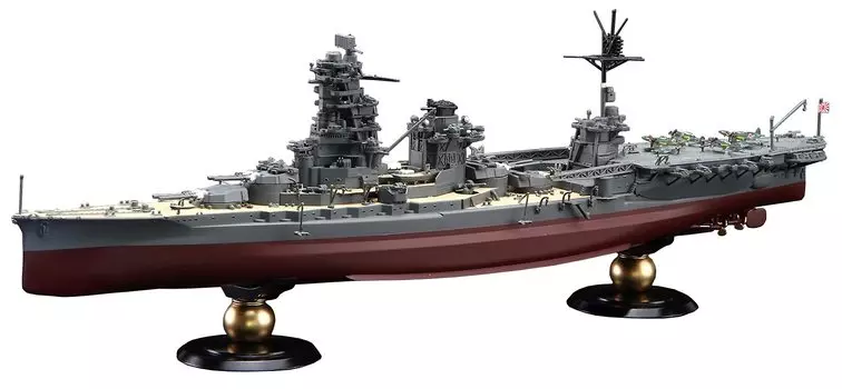 Fujimi Model Imperial Navy Series Japanese Navy Air Battleship Ise Full Hull Model 1/700 No.29 FH-29