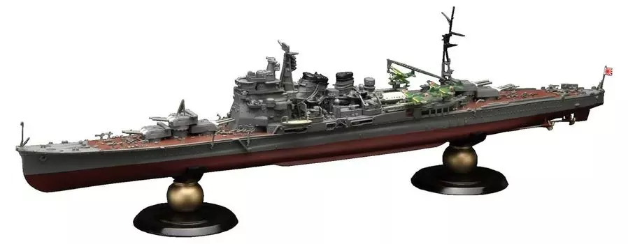 Fujimi Model Imperial Navy Series Тяжелый крейсер ВМС Японии Takao Full Hull Model 1/700 No.16 FH-16