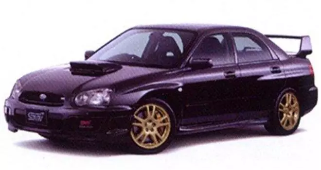 Модель Fujimi дюймовый диск серии 103 Impreza WRX STi 1/24 02