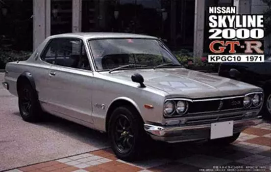 Fujimi Model inch up disc series 33 KPGC10 1971 Nissan Skyline 2000 1/24 GT-R