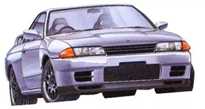 Fujimi model inch up disc series 47 R32 Skyline Vspec 1/24 GT-R 94