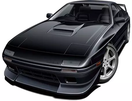 Fujimi Модель Inch Up Series Mazda Savanna 1/24 № 158 RX-7FC3S ID-158