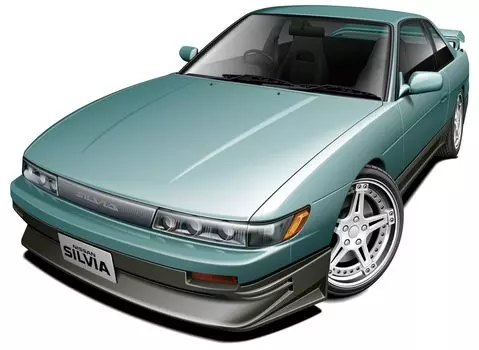 Fujimi Model Серия Inch Up Nissan Silvia 1/24 №159 K s (С13) ИД-159